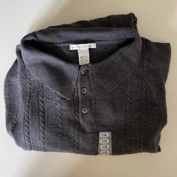 Geoffrey Beene Sweaters Nwt Mens Xxl Goeffrey Beene Sweater Grey